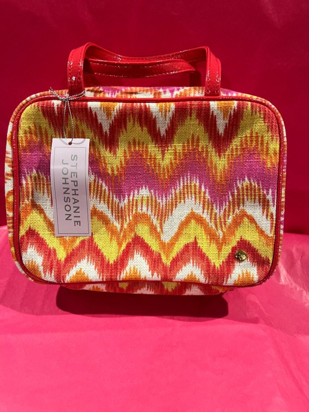 NWT Stephanie Johnson Tucson Desert ML Traveler Cosmetic Toiletry Makeup Bag